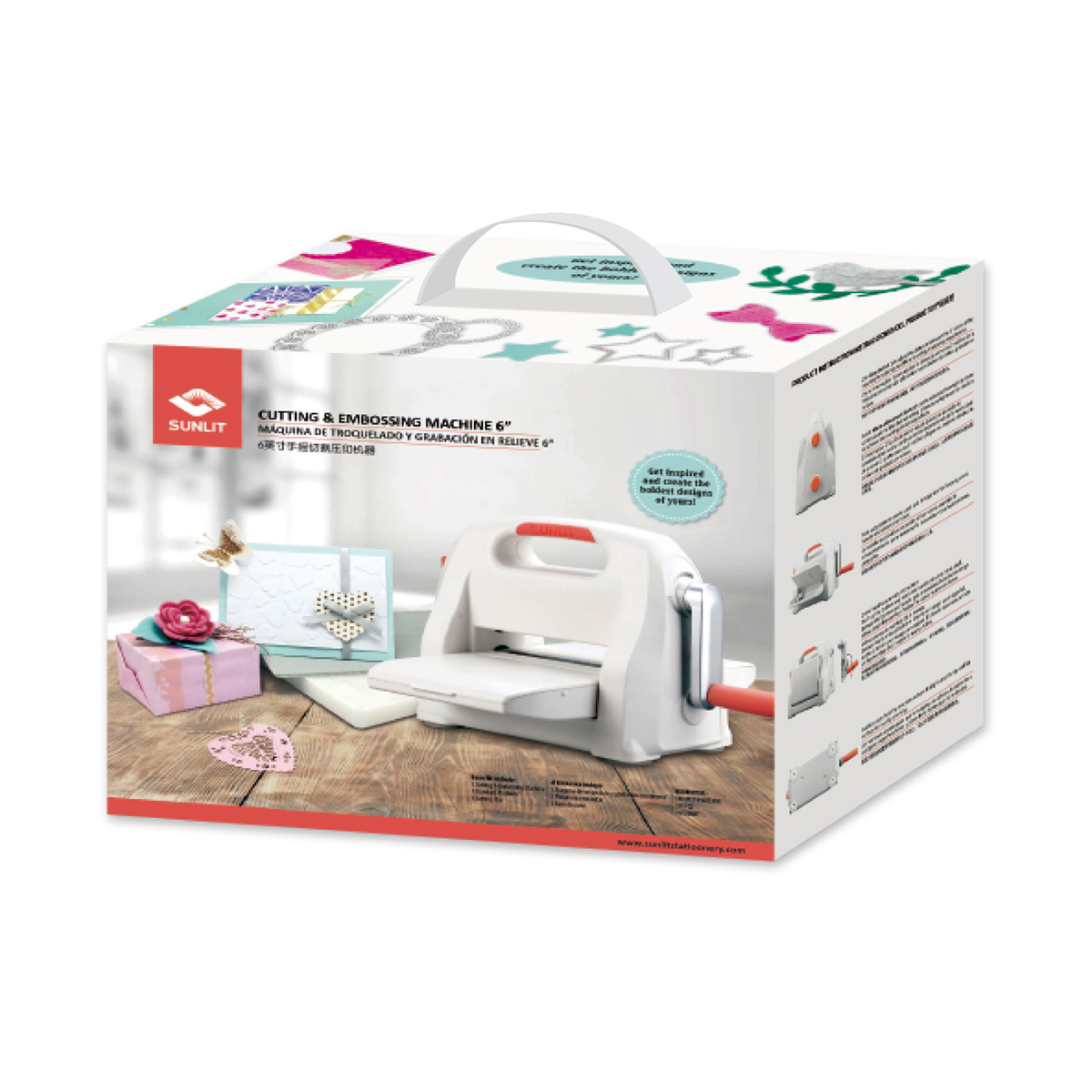 Unboxing and review of the Bira Sunlit 9 inch Cutting and Embossing Machine  With Starter Kit 